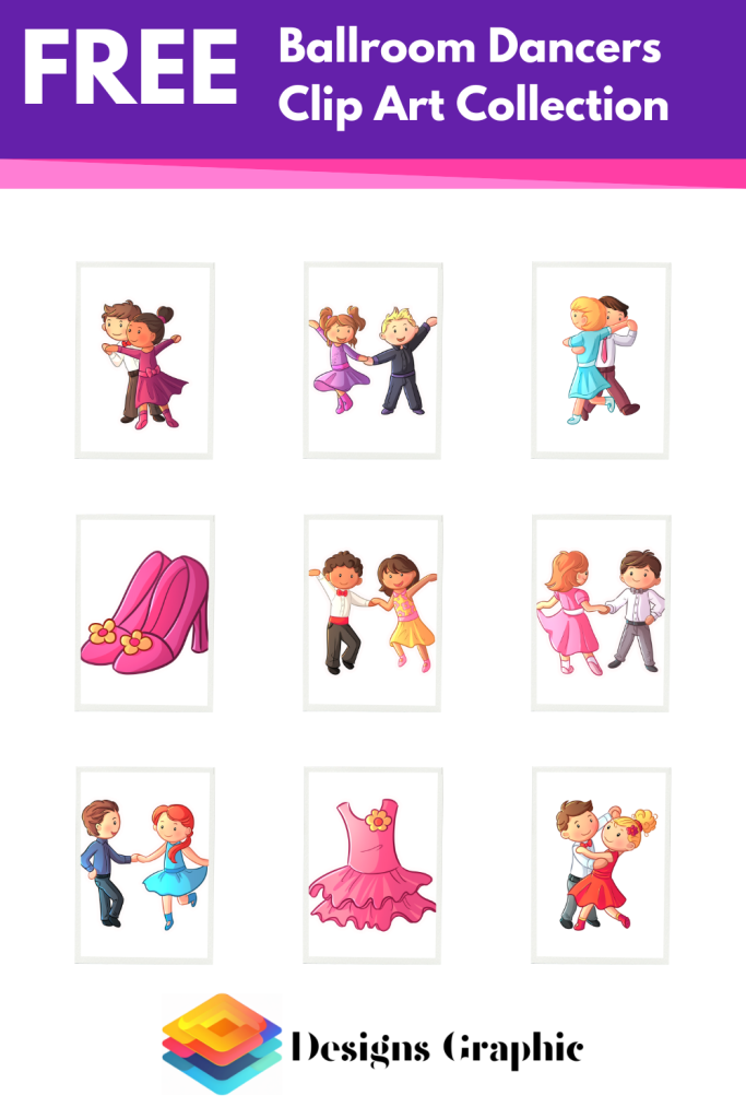 Ballroom Dancers Clip Art Collection