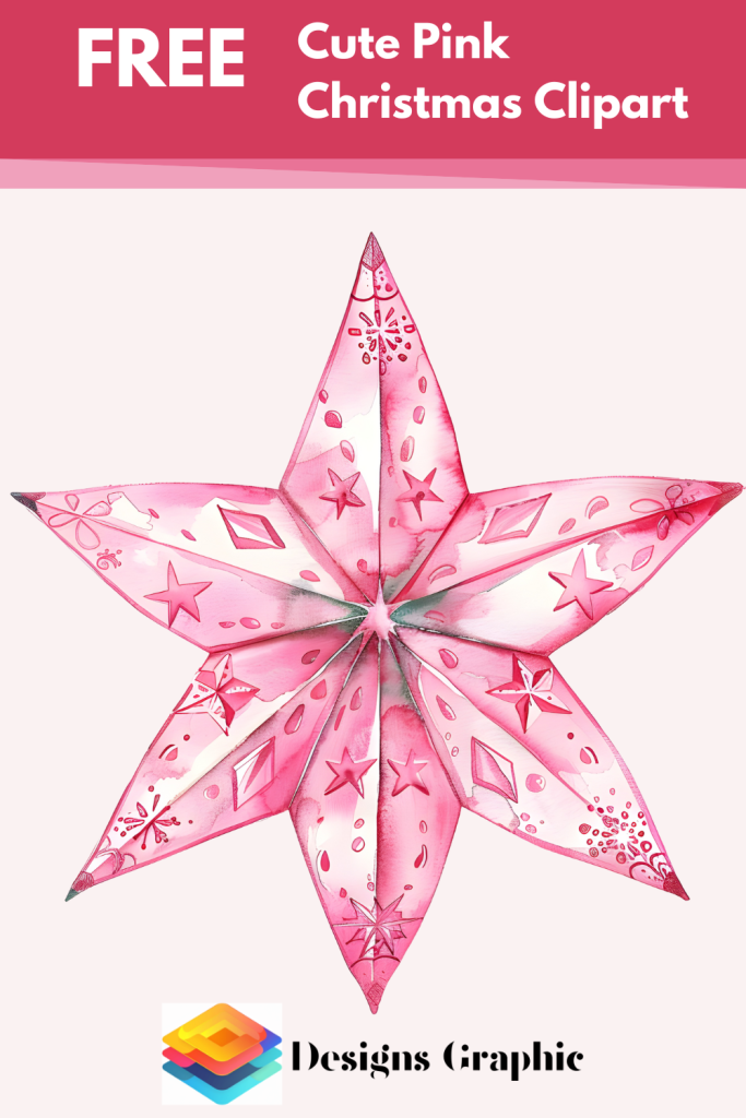 Cute Pink Christmas Clipart