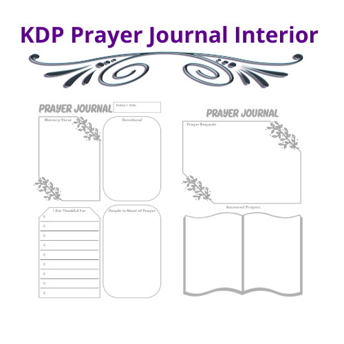 KDP Prayer Journal Interior